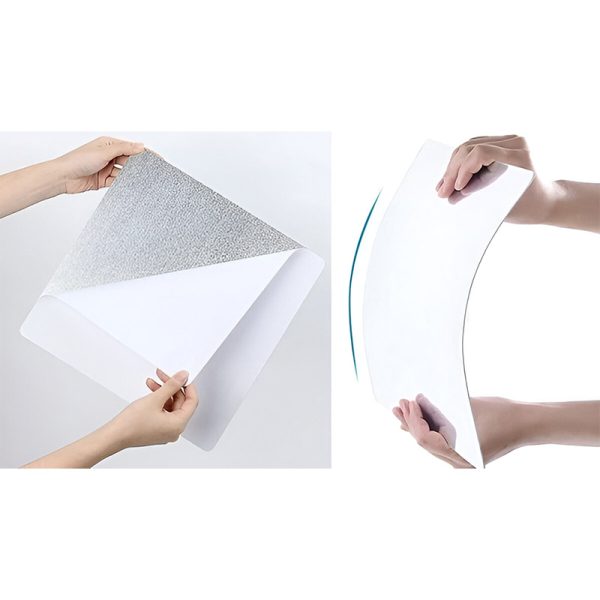 آینه نشکن چسب دار مربع 20×20